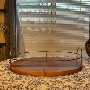 Wood & Metal Tray - Hearth & Hand with Magnolia